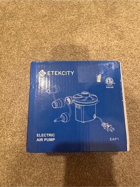 Etekcity Blue Electric Air Pump - EAP1